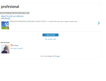 Tablet Screenshot of miblogprofesional.blogspot.com