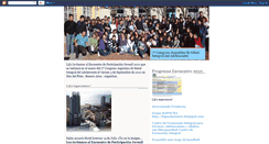 Desktop Screenshot of participacionjuvenil2010.blogspot.com