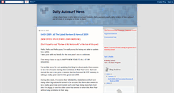 Desktop Screenshot of dailyautosurfnews.blogspot.com