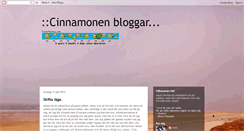 Desktop Screenshot of cinnamonen.blogspot.com