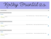 Tablet Screenshot of kockybruntal.blogspot.com