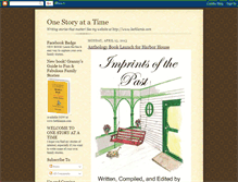 Tablet Screenshot of onestoryatatime.blogspot.com