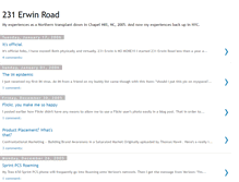 Tablet Screenshot of 231erwinroad.blogspot.com