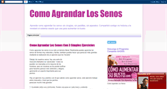 Desktop Screenshot of comoagrandarlossenos.blogspot.com