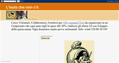 Desktop Screenshot of lisola-che.blogspot.com