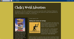 Desktop Screenshot of chellesworldadventure.blogspot.com