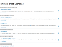 Tablet Screenshot of knitterstreatexchange.blogspot.com