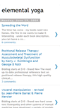 Mobile Screenshot of elementalyoga.blogspot.com