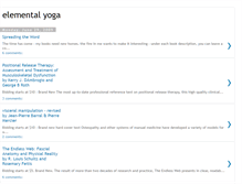 Tablet Screenshot of elementalyoga.blogspot.com