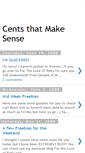 Mobile Screenshot of centsthatmakesense.blogspot.com