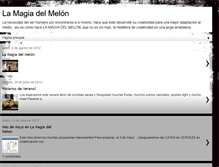 Tablet Screenshot of lamagiadelmelon.blogspot.com