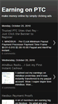 Mobile Screenshot of earningonptc.blogspot.com