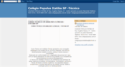 Desktop Screenshot of colegiopopulusitatiba.blogspot.com