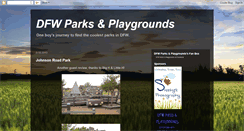 Desktop Screenshot of dfwparks.blogspot.com