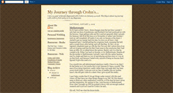 Desktop Screenshot of crohnsjourney.blogspot.com