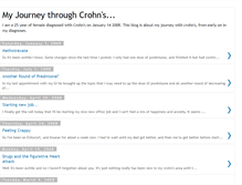 Tablet Screenshot of crohnsjourney.blogspot.com