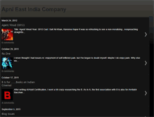 Tablet Screenshot of apnieastindiacompany.blogspot.com