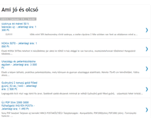 Tablet Screenshot of amijoesolcsoitt.blogspot.com