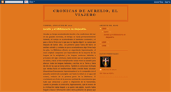 Desktop Screenshot of cronicasdeaurelio.blogspot.com