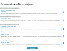 Tablet Screenshot of cronicasdeaurelio.blogspot.com