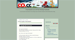 Desktop Screenshot of co-cc-freehostia.blogspot.com