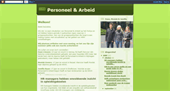 Desktop Screenshot of personeelenarbeid.blogspot.com