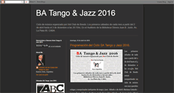 Desktop Screenshot of batangojazz.blogspot.com