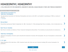Tablet Screenshot of homoeocure.blogspot.com