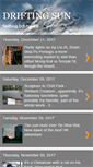 Mobile Screenshot of driftingsun.blogspot.com
