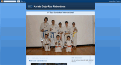 Desktop Screenshot of karategoju-ryurebordosa.blogspot.com