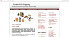 Desktop Screenshot of obat-herbalshopping.blogspot.com