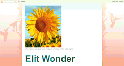 Desktop Screenshot of elitwonder.blogspot.com