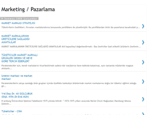 Tablet Screenshot of marketingpazarlama.blogspot.com