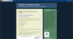 Desktop Screenshot of dyslexiareadingwrite.blogspot.com