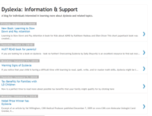Tablet Screenshot of dyslexiareadingwrite.blogspot.com