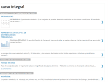 Tablet Screenshot of cursointegral.blogspot.com