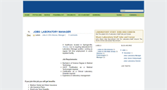 Desktop Screenshot of laboratory-staff-recruitment.blogspot.com