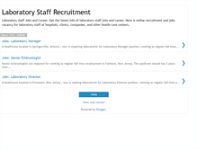 Tablet Screenshot of laboratory-staff-recruitment.blogspot.com