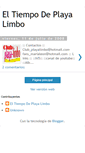 Mobile Screenshot of eltiempodeplayalimbo.blogspot.com