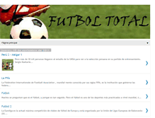 Tablet Screenshot of futboltotsl.blogspot.com