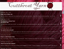 Tablet Screenshot of cutthroatyarn.blogspot.com