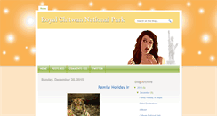 Desktop Screenshot of chitwannationalpark2011.blogspot.com