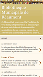 Mobile Screenshot of bibliothequedereaumont.blogspot.com