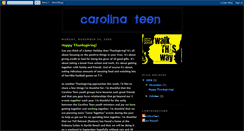 Desktop Screenshot of carolinateenonline.blogspot.com