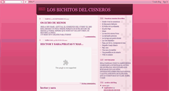 Desktop Screenshot of losbichitosdelcisneros.blogspot.com