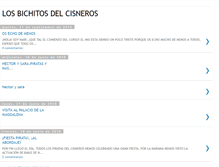 Tablet Screenshot of losbichitosdelcisneros.blogspot.com