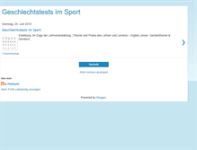 Tablet Screenshot of geschlechtstestsimsport.blogspot.com