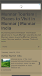 Mobile Screenshot of munnartourismindia.blogspot.com