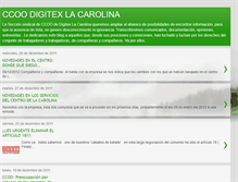 Tablet Screenshot of ccoodigitexlacarolina.blogspot.com