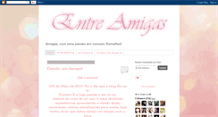 Desktop Screenshot of entreamigasunhas.blogspot.com